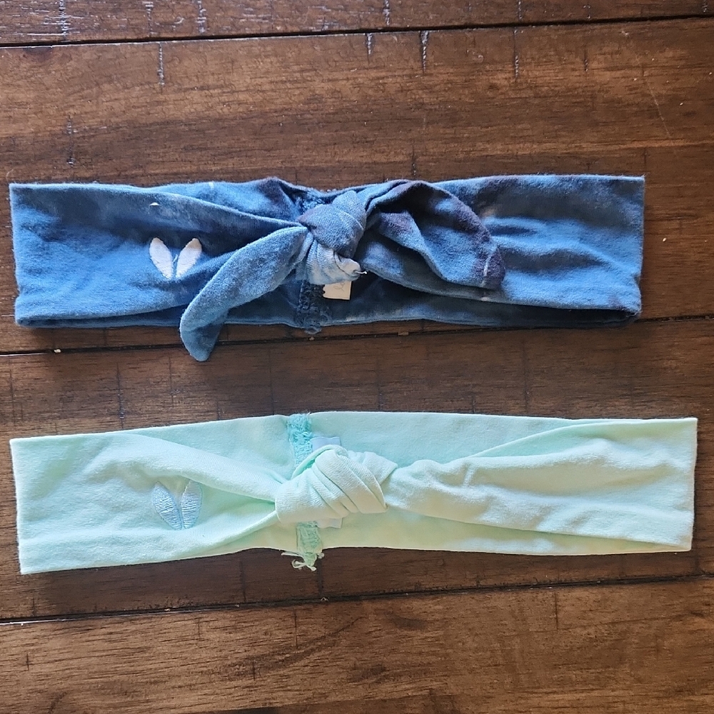 Love Your Melon Blue and Mint Knotted Headbands
